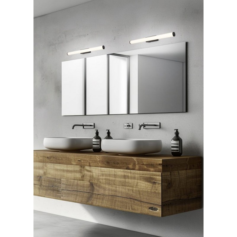 - Mattimo - Matt Black LED Wall Lamp 60 cm Trio-283270232 - Mattimo - Matt Black LED Wall Lamp 60 cm