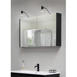Giada - Black Light Suitable for Mirror Cabinets Mounting Giada - Black Light Suitable for Mirror Cabinets Mounting
