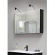 Trio-283400132 - Giada - Black Light Suitable for Mirror Cabinets Mounting