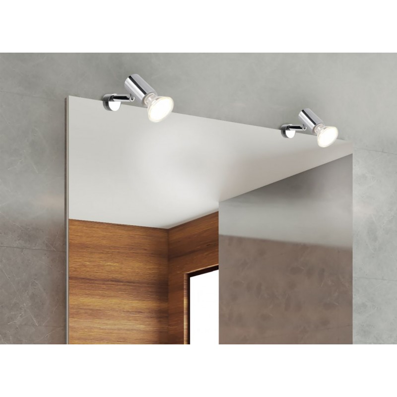 Trio-283500106 - Lorenzo - Chrome Light Suitable for Mirror Mounting