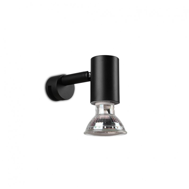 Trio-283500132 - Lorenzo - Black Light Suitable for Mirror Mounting