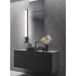 Piera - Matt Black LED Wall Lamp with Shaver Socket 16W Piera - Matt Black LED Wall Lamp with Shaver Socket 16W