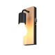 Trio-284470132 - Arturo - Black & Wooden Wall Lamp IP44