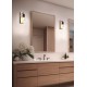 Trio-284470132 - Arturo - Black & Wooden Wall Lamp IP44