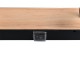 Trio-284470332 - Arturo - Black & Wooden 3 Light Wall Lamp IP44