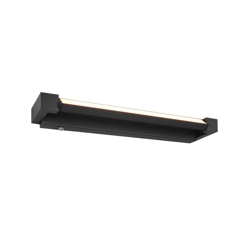 - Fabrizio - Matt Black Rotatable CCT Wall Lamp IP44 Trio-284770132 - Fabrizio - Matt Black Rotatable CCT Wall Lamp IP44