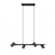 Trio-302400432 - Marley - Matt Black 4 Light over Island Fitting