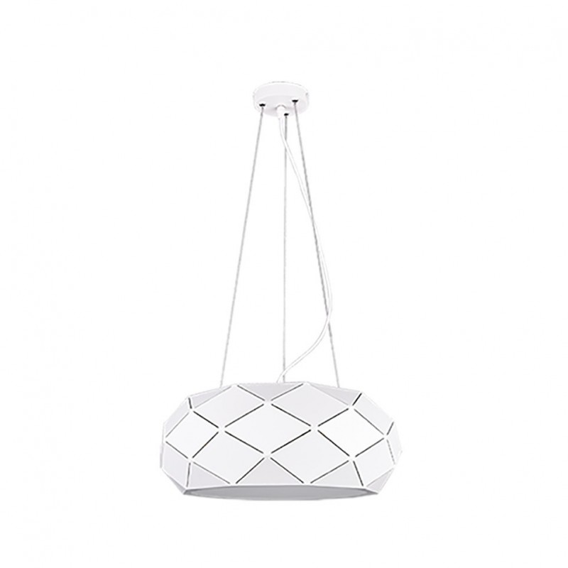 - Zandor - White 3 Light Pendant Trio-303500331 - Zandor - White 3 Light Pendant