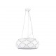 - Zandor - White 3 Light Pendant Trio-303500331 - Zandor - White 3 Light Pendant