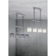 - Garda - Matt Nickel 4 Light over Island Fitting with Grey Shade Trio-305400411 - Garda - Matt Nickel 4 Light over Island Fitting with Grey Shade