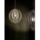 Trio-305900126 - Boolan - Black Pendant with Wooden Slats