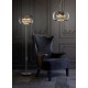 - Vapore - Mirrored Smoked Glass 6 Light Pendant with Clear Glass Drops Trio-311210606 - Vapore - Mirrored Smoked Glass 6 Light Pendant with Clear Glass Drops