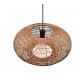 - Hedda - Black Pendant with Rope Shade Trio-312300136 - Hedda - Black Pendant with Rope Shade
