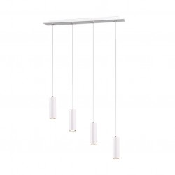 Marley - White 4 Light over Island Fitting Marley - White 4 Light over Island Fitting