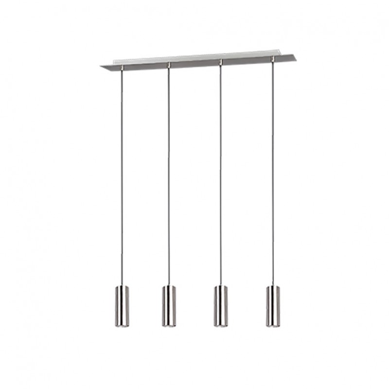 - Marley - Matt Nickel 4 Light over Island Fitting Trio-312400407 - Marley - Matt Nickel 4 Light over Island Fitting