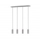 - Marley - Matt Nickel 4 Light over Island Fitting Trio-312400407 - Marley - Matt Nickel 4 Light over Island Fitting