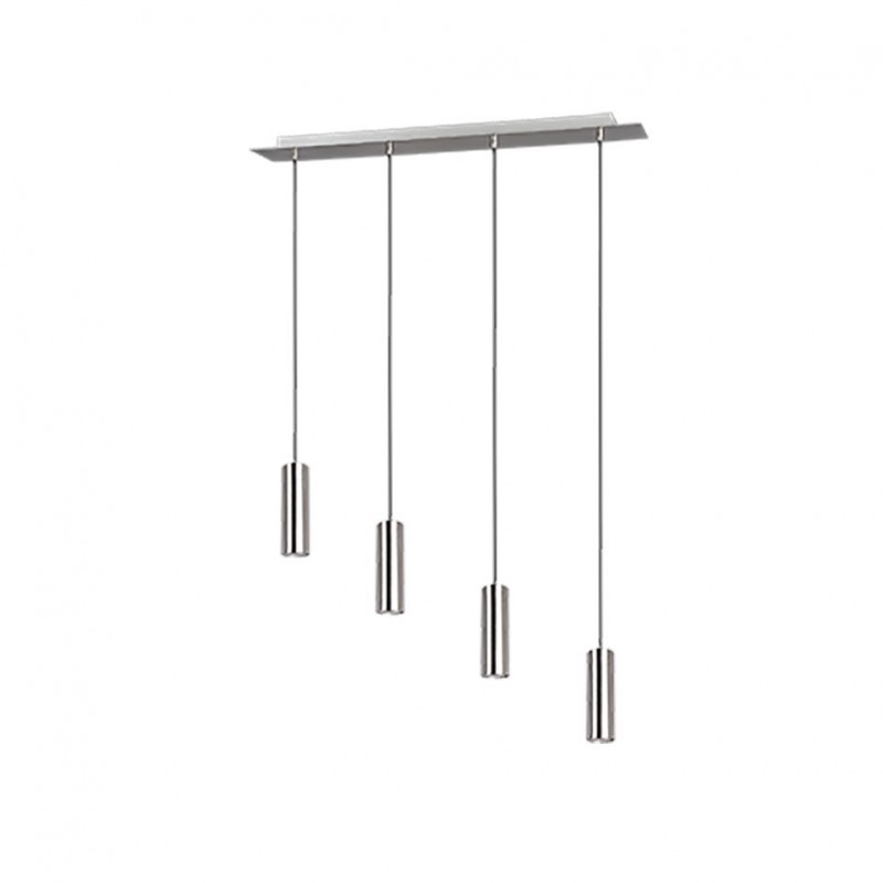 - Marley - Matt Nickel 4 Light over Island Fitting Trio-312400407 - Marley - Matt Nickel 4 Light over Island Fitting