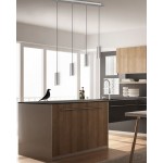 Marley - Matt Nickel 4 Light over Island Fitting Marley - Matt Nickel 4 Light over Island Fitting