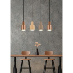 Agudo - Black 4 Light over Island Fitting with Multicolour Shades Agudo - Black 4 Light over Island Fitting with Multicolour Shades