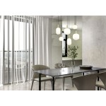 Diva - Black & Matt Brass 6 Light over Island Fitting with Ribbed White Glass Diva - Black & Matt Brass 6 Light over Island Fitting with Ribbed White Glass