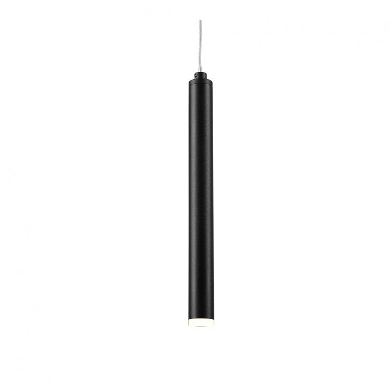 - Tubular - Matt Black 11 Light LED over Island Fitting Trio-321611132 - Tubular - Matt Black 11 Light LED over Island Fitting