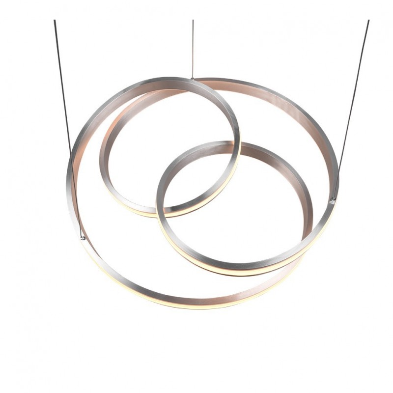 - Nuria - Matt Nickel CCT Pendant Trio-326210107 - Nuria - Matt Nickel CCT Pendant