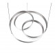 - Nuria - Matt Nickel CCT Pendant Trio-326210107 - Nuria - Matt Nickel CCT Pendant