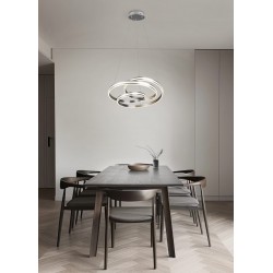 Nuria - Matt Nickel CCT Pendant Nuria - Matt Nickel CCT Pendant