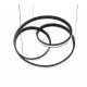 - Nuria - Matt Black CCT Pendant Trio-326210132 - Nuria - Matt Black CCT Pendant