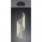 Baxter - Matt Black CCT Cluster Pendant