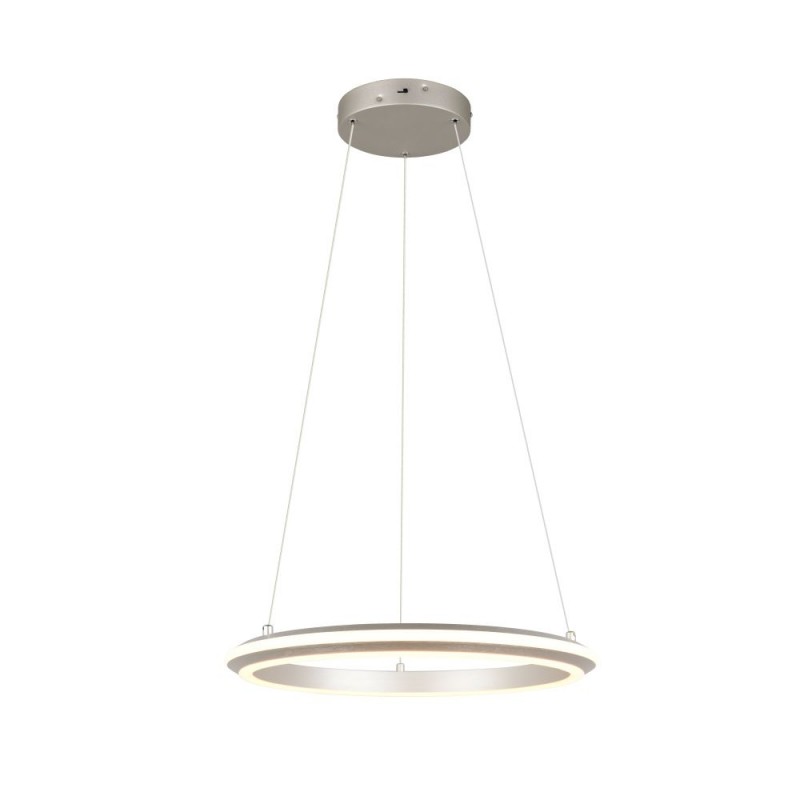 Trio-331010107 - Amador - Matt Nickel CCT Pendant ∅ 45 cm