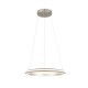 Trio-331010107 - Amador - Matt Nickel CCT Pendant ∅ 45 cm
