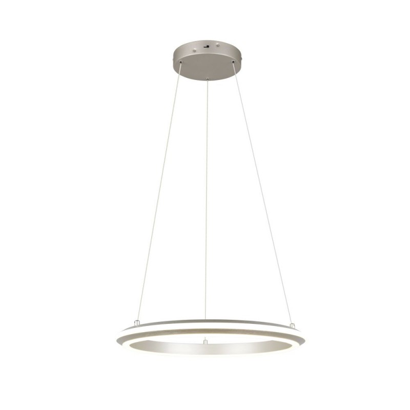 Trio-331010107 - Amador - Matt Nickel CCT Pendant ∅ 45 cm