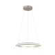 Trio-331010107 - Amador - Matt Nickel CCT Pendant ∅ 45 cm