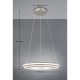 Trio-331010107 - Amador - Matt Nickel CCT Pendant ∅ 45 cm