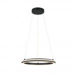 Amador - Matt Black CCT Pendant ∅ 45 cm