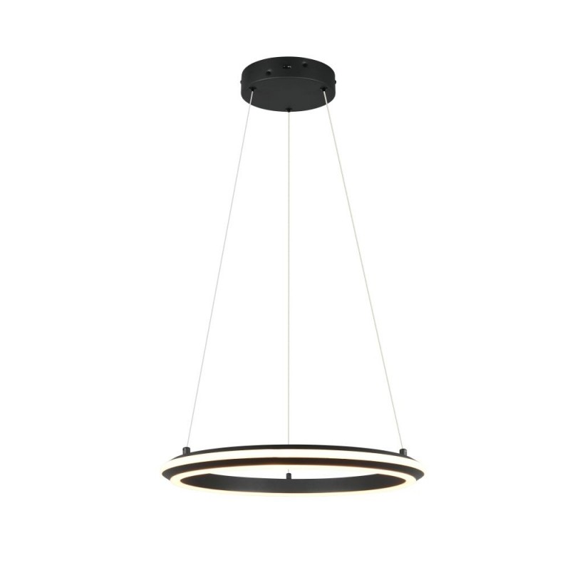 Trio-331010132 - Amador - Matt Black CCT Pendant ∅ 45 cm