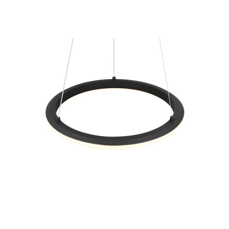 Trio-331010132 - Amador - Matt Black CCT Pendant ∅ 45 cm
