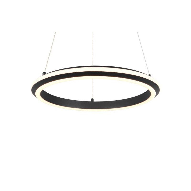 Trio-331010132 - Amador - Matt Black CCT Pendant ∅ 45 cm
