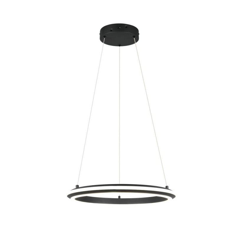 Trio-331010132 - Amador - Matt Black CCT Pendant ∅ 45 cm