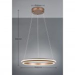 Amador - Coffee CCT Pendant ∅ 45 cm