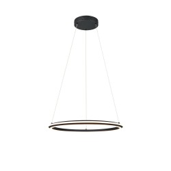 Amador - Matt Black CCT Pendant ∅ 75 cm