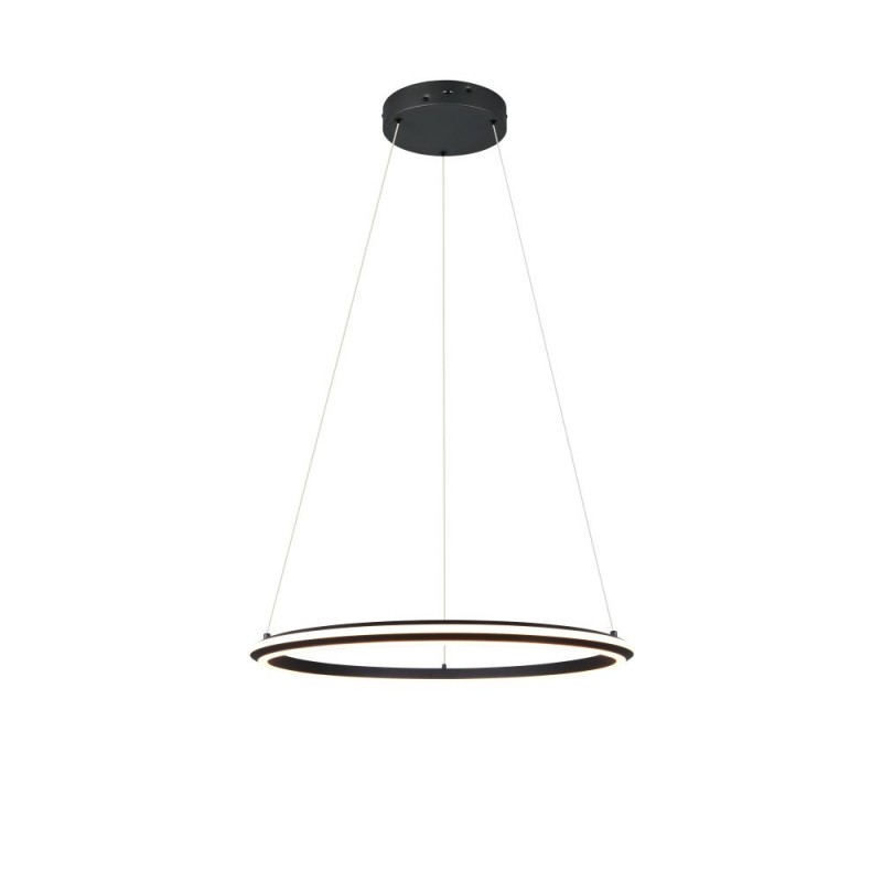 Trio-331019132 - Amador - Matt Black CCT Pendant ∅ 75 cm