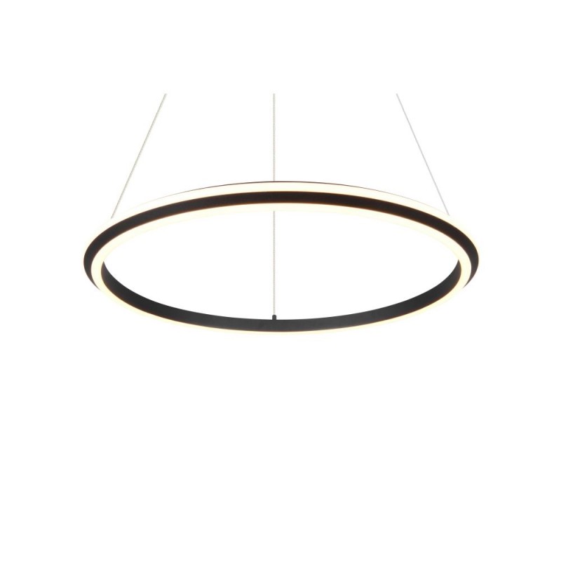 Trio-331019132 - Amador - Matt Black CCT Pendant ∅ 75 cm