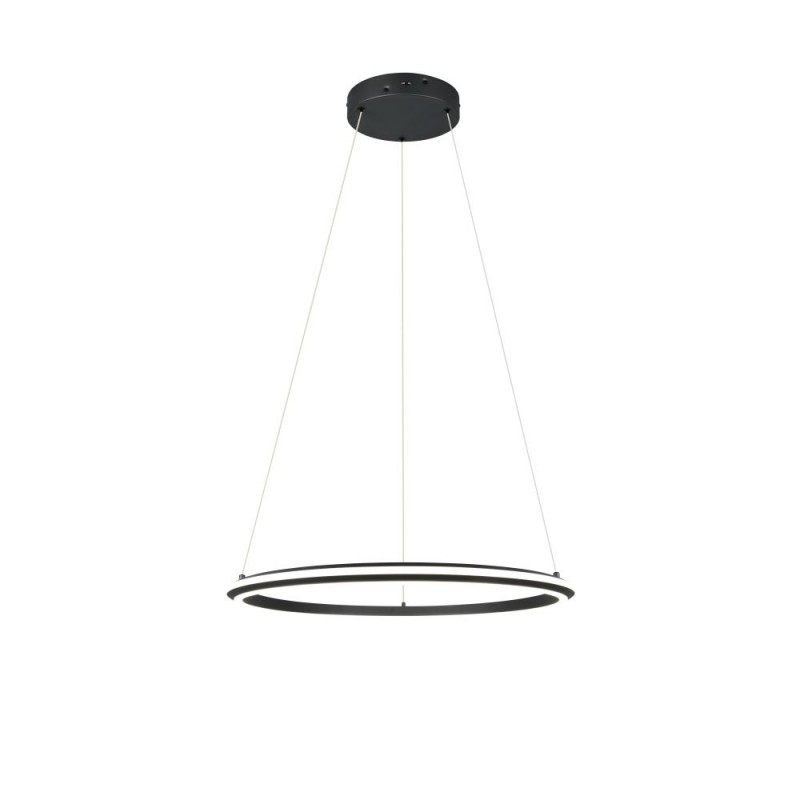 Trio-331019132 - Amador - Matt Black CCT Pendant ∅ 75 cm