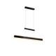 Trio-331210332 - Arcola - Matt Black Extensible CCT Linear Profile