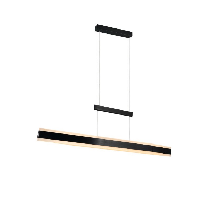 Trio-331210332 - Arcola - Matt Black Extensible CCT Linear Profile