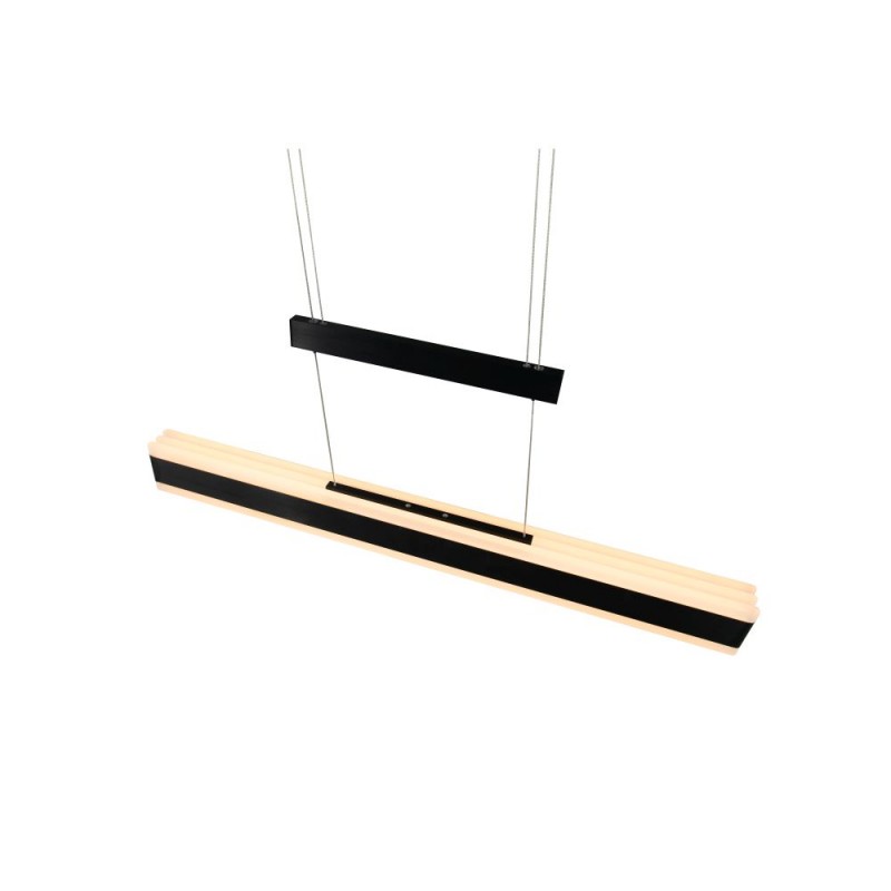 Trio-331210332 - Arcola - Matt Black Extensible CCT Linear Profile