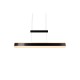 Trio-331210332 - Arcola - Matt Black Extensible CCT Linear Profile