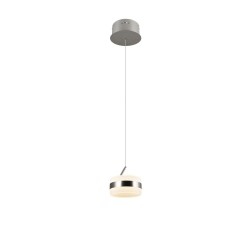 Dios - Matt Nickel CCT Pendant with White Diffuser